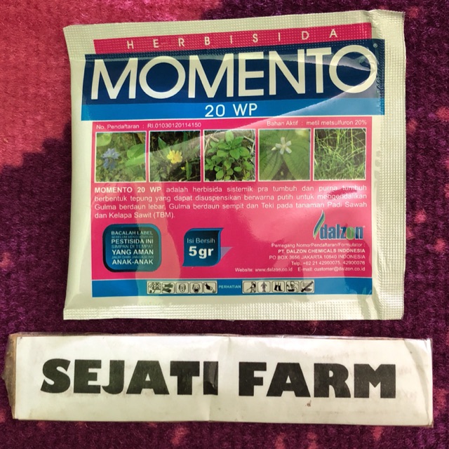 Momento Herbisida - Pembasmi rumput