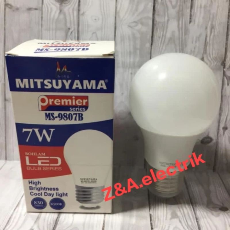 Lampu Bohlam LED 7 Watt MS-9807B MITSUYAMA