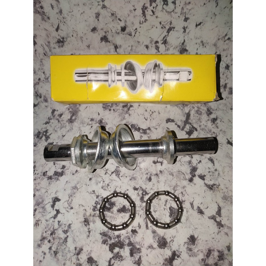 B.B. Axle Set Sepeda atau As Tengah Kroncong Keroncong Kecil