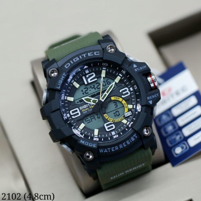 JAM TANGAN PRIA ORIGINAL DIGITEC 2102 WATERPROOF