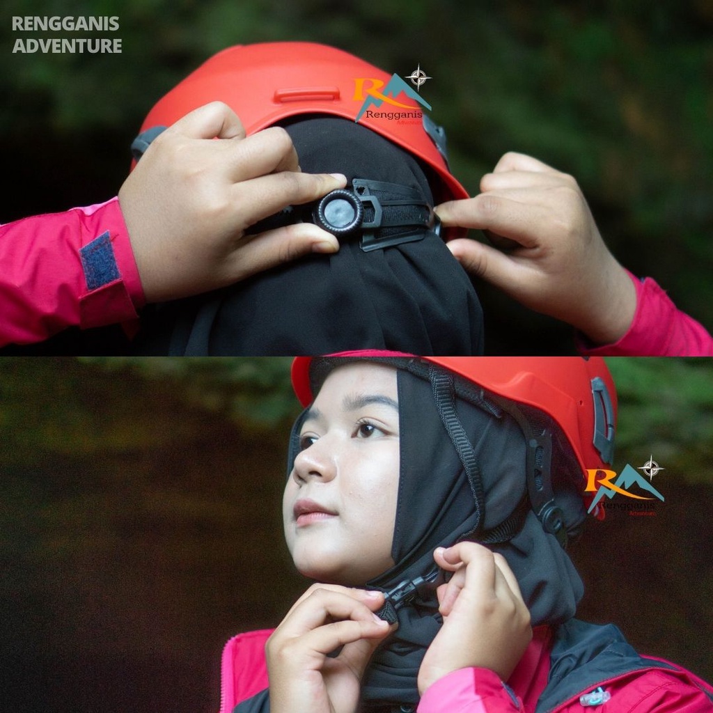 HELM GUB D8 SAFETY CLIMB SURVIVAL HELMET PANJAT TEBING CLIMBING CAVING