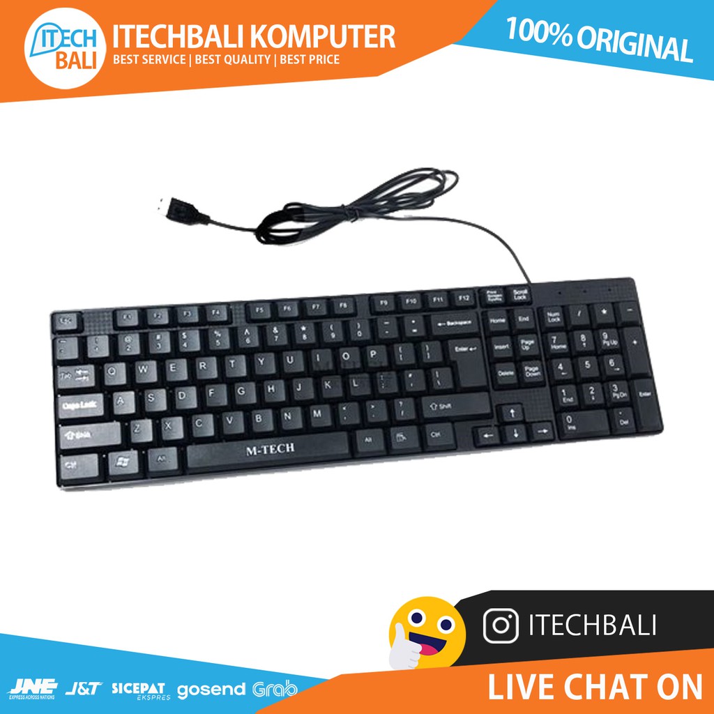 Keyboard M-TECH STK-01 Usb   | ITECHBALI