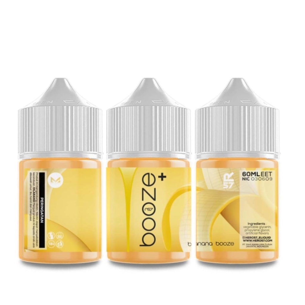 AUTHENTIC BOOZE 60ml Mango Grape Banana Lychee