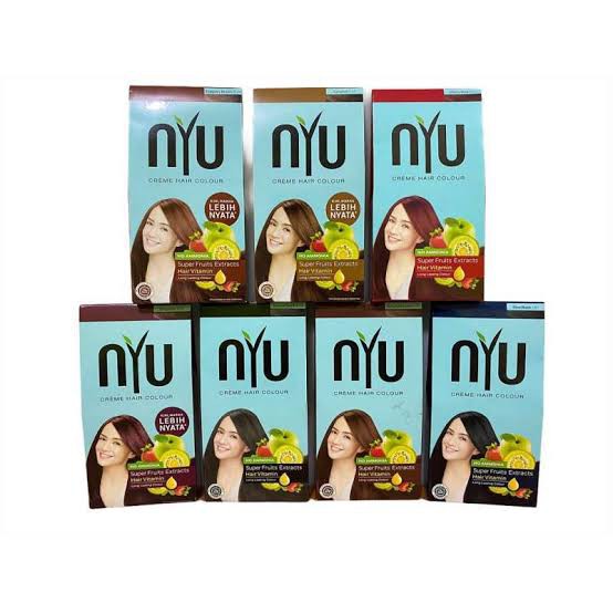 NYU CREME HAIR COLOUR - Pewarna Rambut Natural