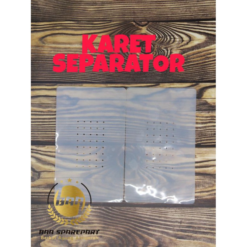 

KARET SEPARATOR