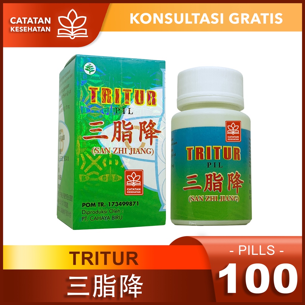 

Tritur Pil / 三脂降 / Obat Kolestrol