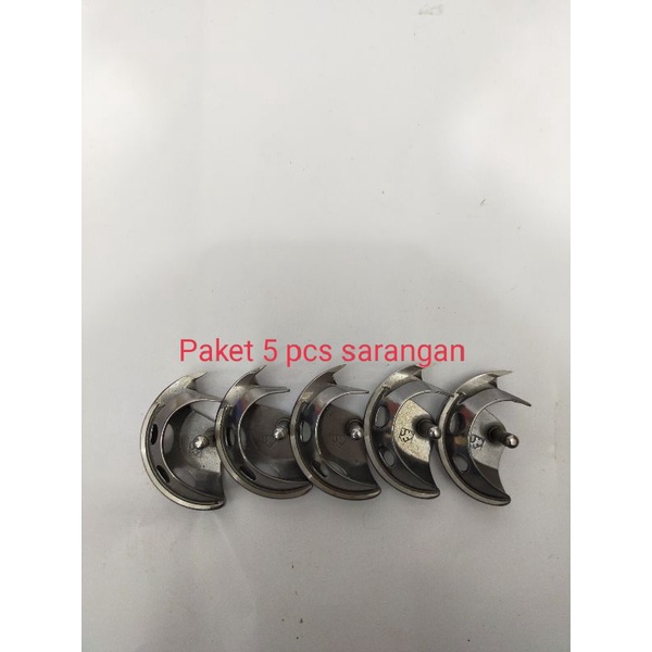 paket 5 pcs Rotary hook sarangan Rumah sekoci mesin jahit Butterfly singer traditional