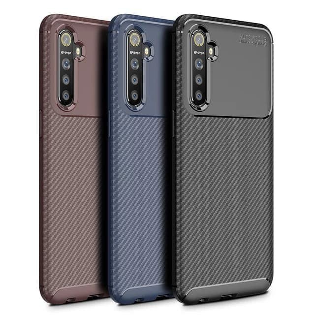 REALME 6 / REALME 6 PRO SOFT CASE AUTOFOCUS CARBON ORIGINAL - REALME 6 PRO