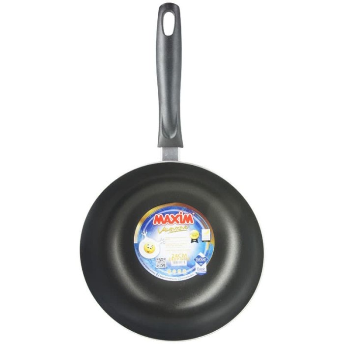 WAJAN- MAXIM VALENTINO FRY PAN TEFLON PENGGORENGAN 24 CM -WAJAN.