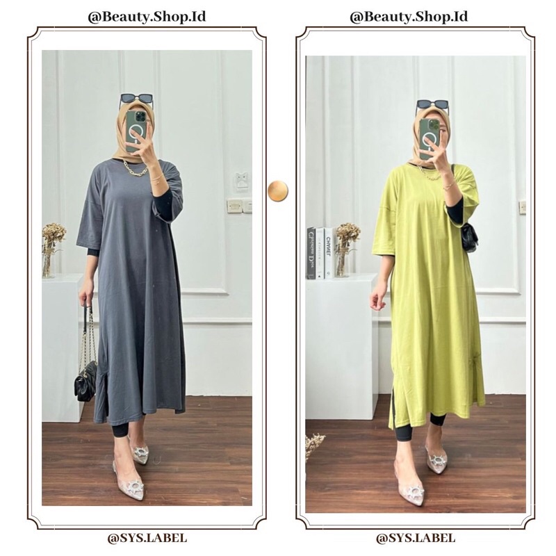 [SYS.LABEL] Tere Tunic - Dress Oversized Tunik J3