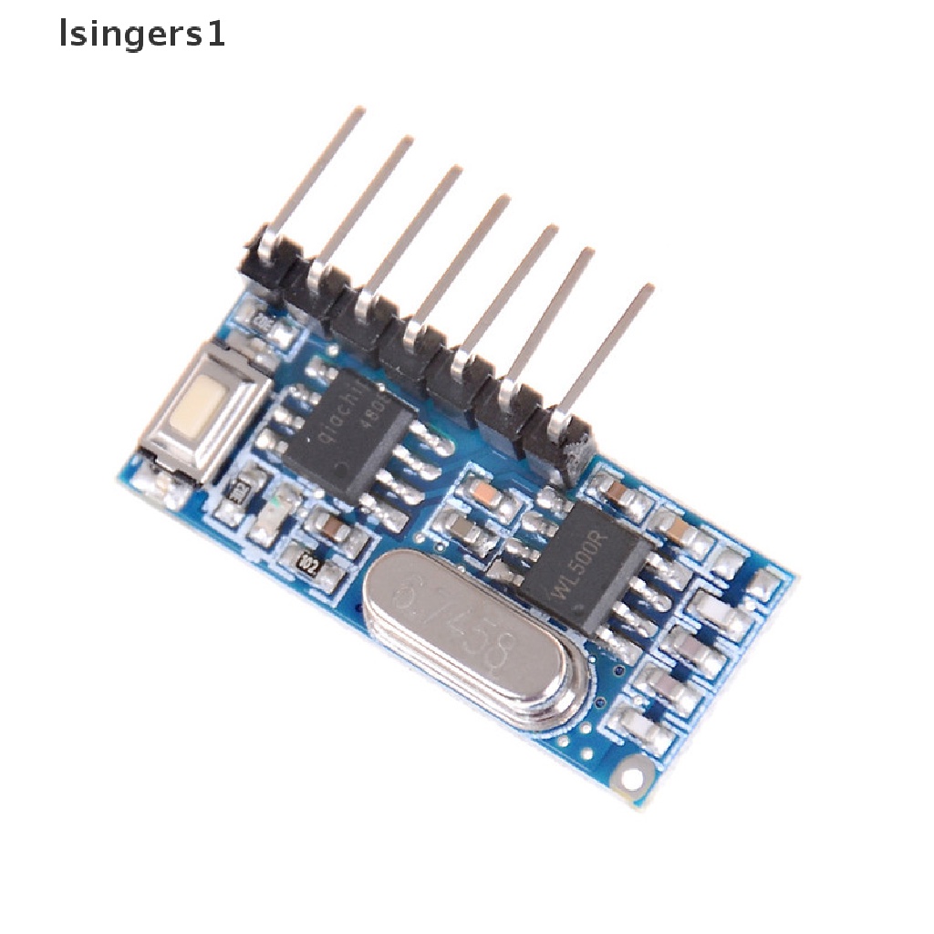 (lsingers1) Modul Decoder Receiver Wireless RF 433mhz 1527