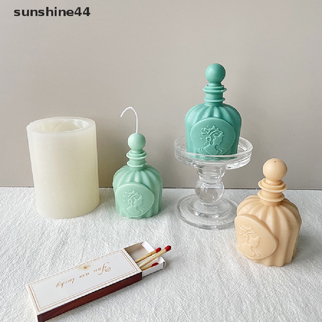 Sunshine Cetakan Sabun Handmade DIY Bentuk Botol Bahan Silikon