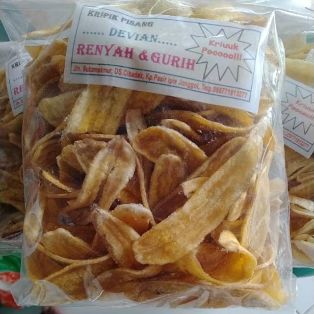 

Keripik pisang gurih