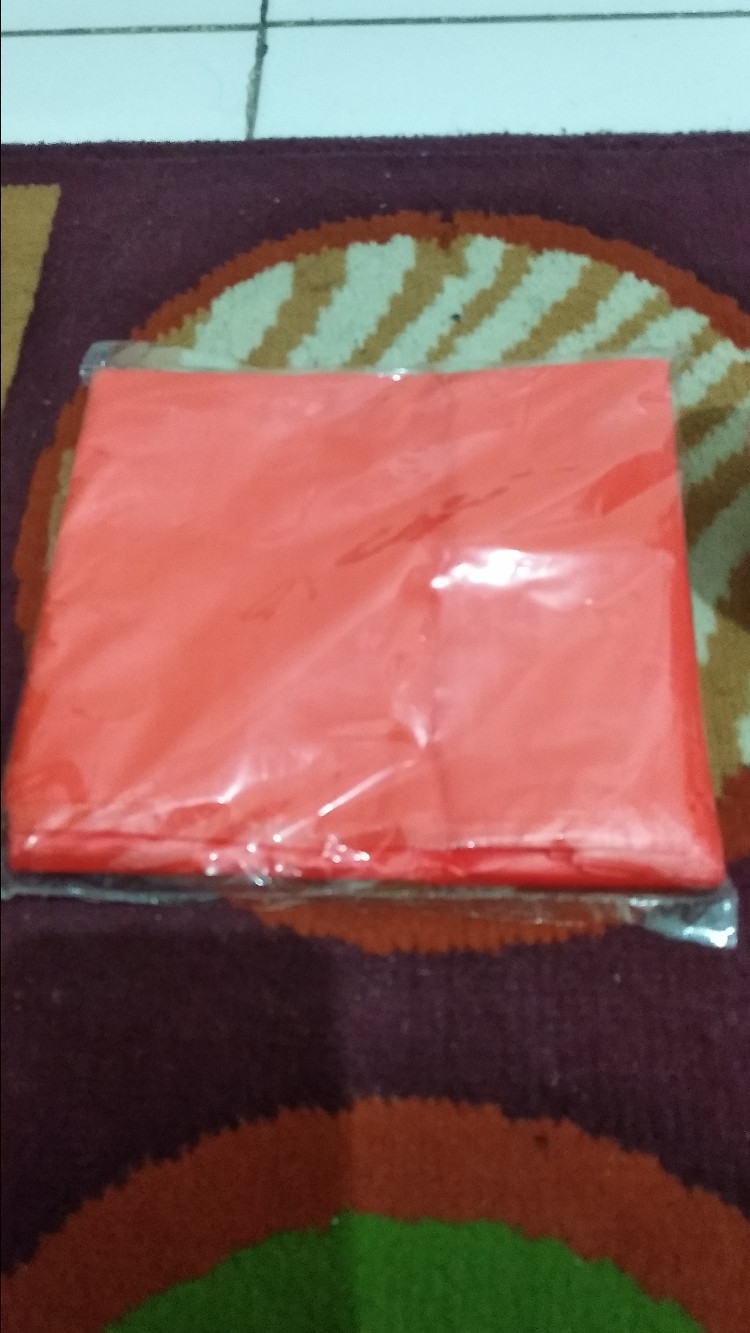 Kantong Plastik Hd Ukuran 17 (warna Hijau/merah/ungu/orange/tosca) 200gr=87 Lembar
