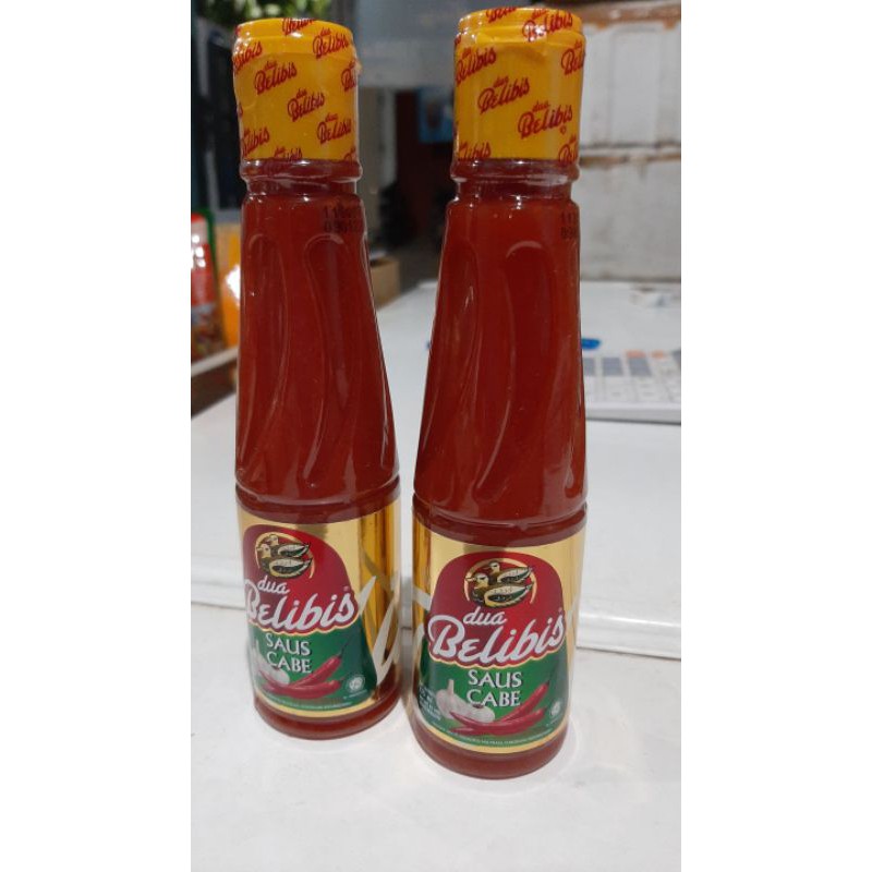 

Saos cabe dua belibis botol 135 ml