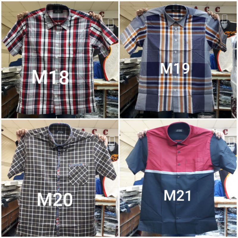 Kemeja import Mauro Milandri size M - Kemeja pria branded Merk Mauro Milandri Original size M