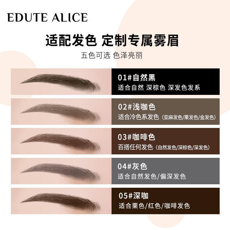 Mysterygirl - [Grosir] Pensil Alis Etude Double Heads Eyebrow Pencil Lasting Eyebrow Pen (Waterproof)