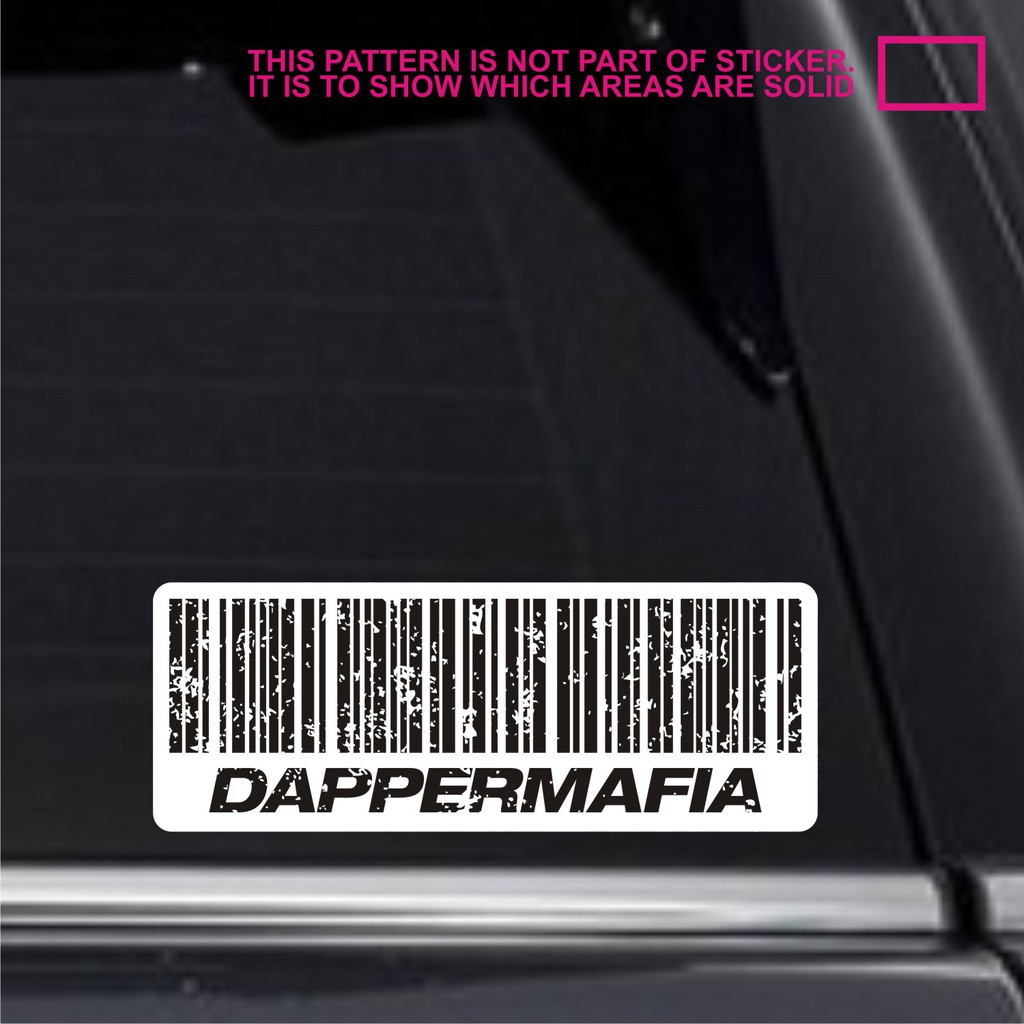 Variasi Stiker Mobil Keren Unik Dapper Mafia Sticker Mobil Brakes