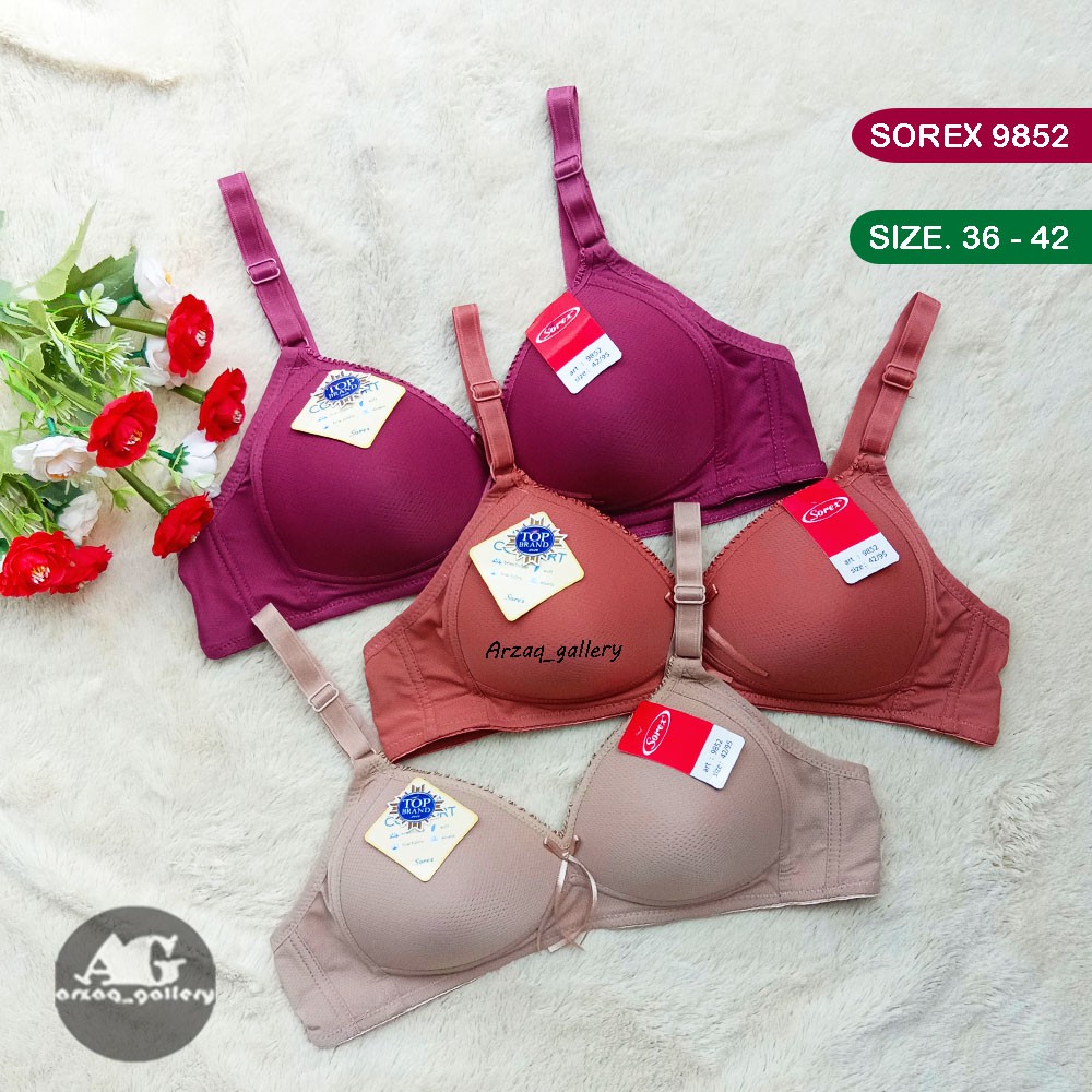 BH sorex 9852 | Bra sorex | Bh busha tanpa kawat | Pakaian Dalam Wanita | Bra Wanita Dewasa | Bh Wanita |