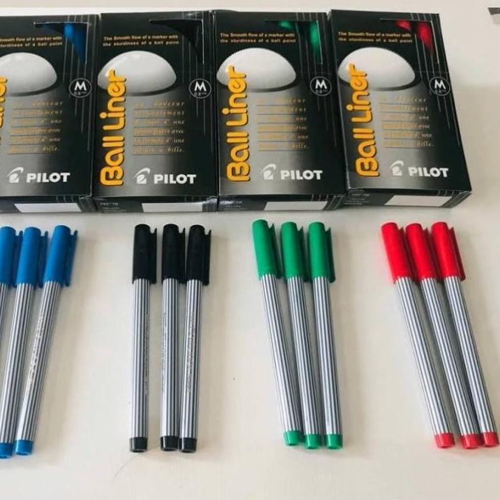 

TREN MASA KINI Pulpen pilot Ball Liner 0.8mm ( 1pak ) D94,,