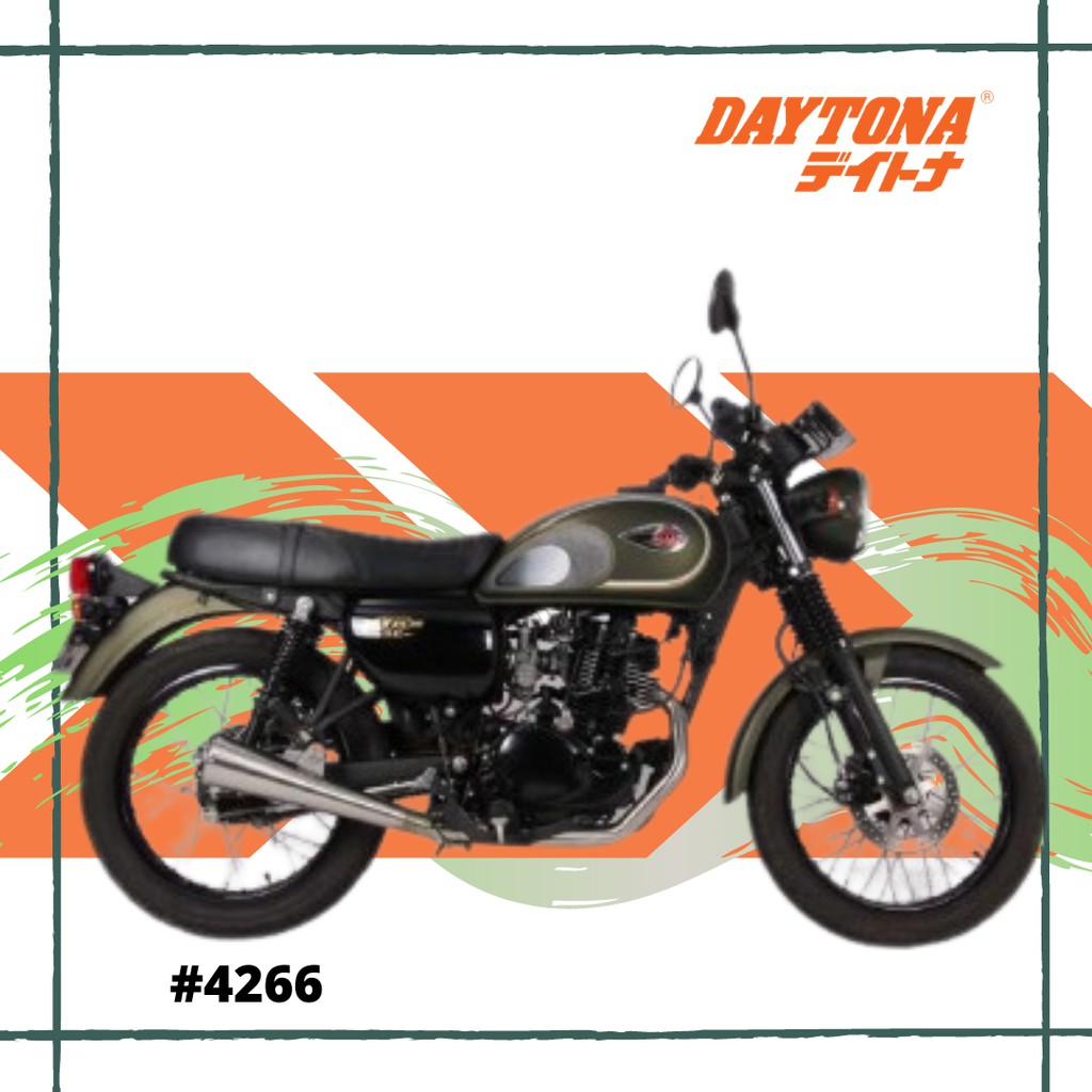 Daytona Gp Taper Exhaust Kawasaki W175 Part Number #4266