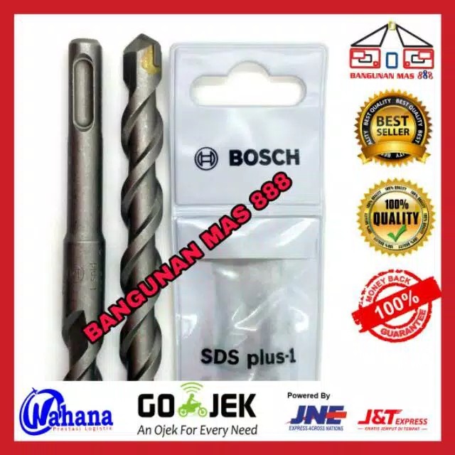 Mata Bor Beton Bosch Colok Sds Plus 1 Drill 10 Mm X 160 Mm