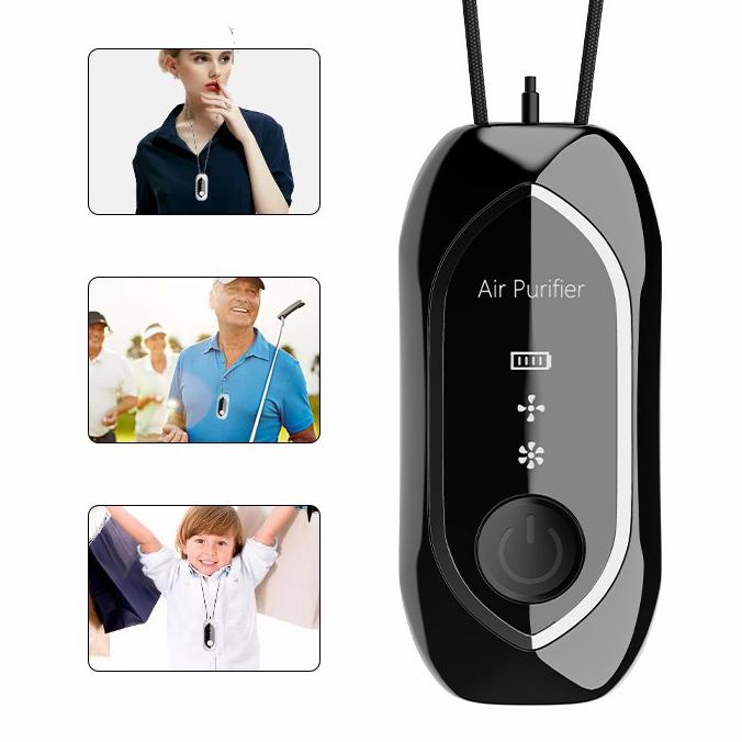 kalung ion negatif portable purifier/pembasmi ion negatif