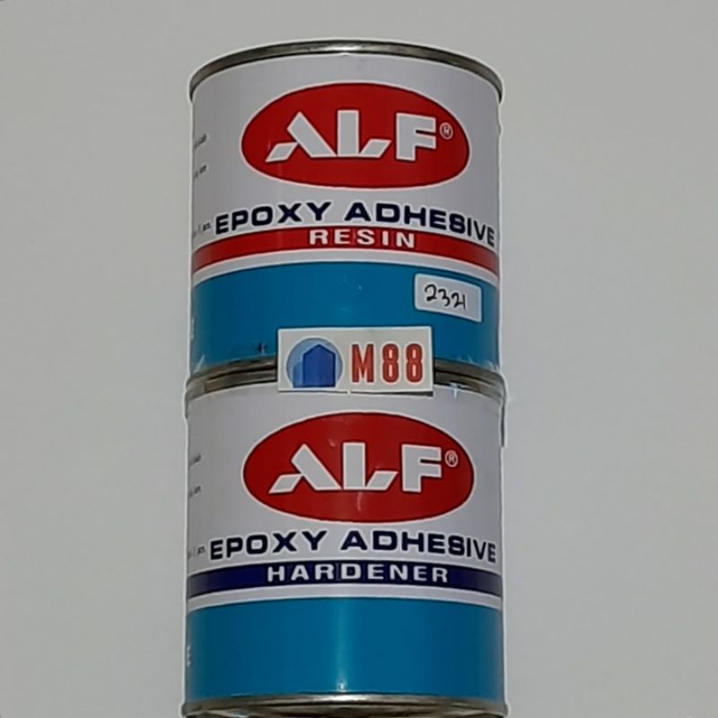 Lem Epoxy ALF Adhesive 300 ml (Resin+Hardener) 2 Komponen A+B