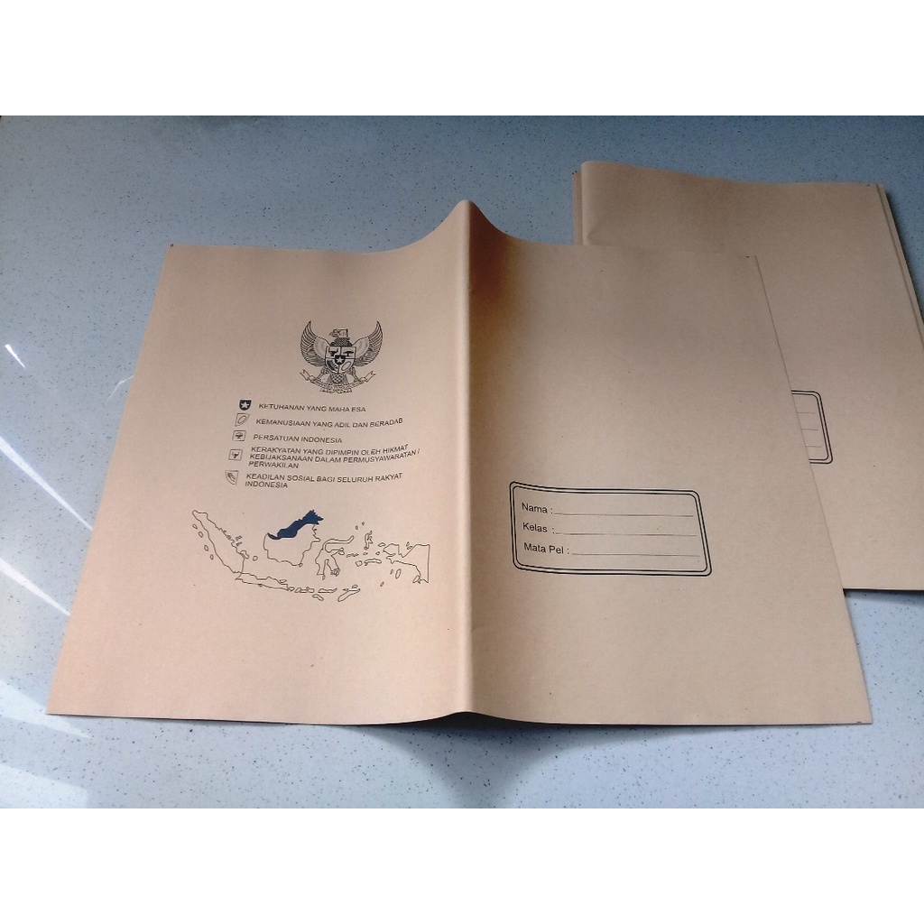

Sampul Coklat Tebal Buku Quarto Nama 20 Lembar