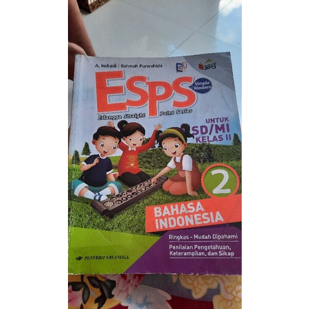 

ESPS Bahasa Indonesia 2 untuk SD/MI kelas II (BEKAS)
