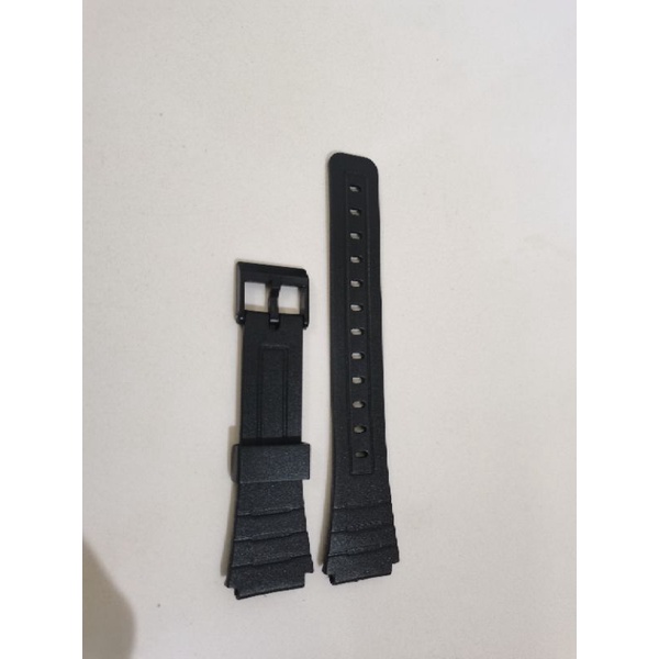 Strap tali 20mm karet rubber alternatif jam Tangan Q&amp;Q DLL..