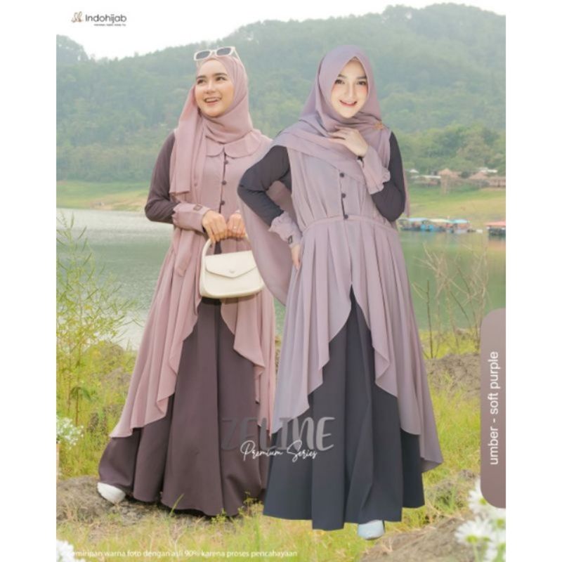 zeline by indohijab pesanan mba Aula