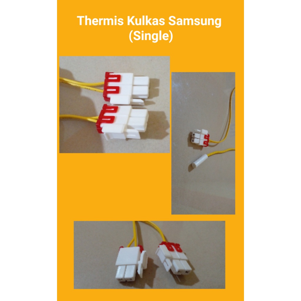THERMIS KULKAS SAMSUNG| THERMISTOR DIGITAL KULKAS SAMSUNG KABEL KUNING | THERMISTOR