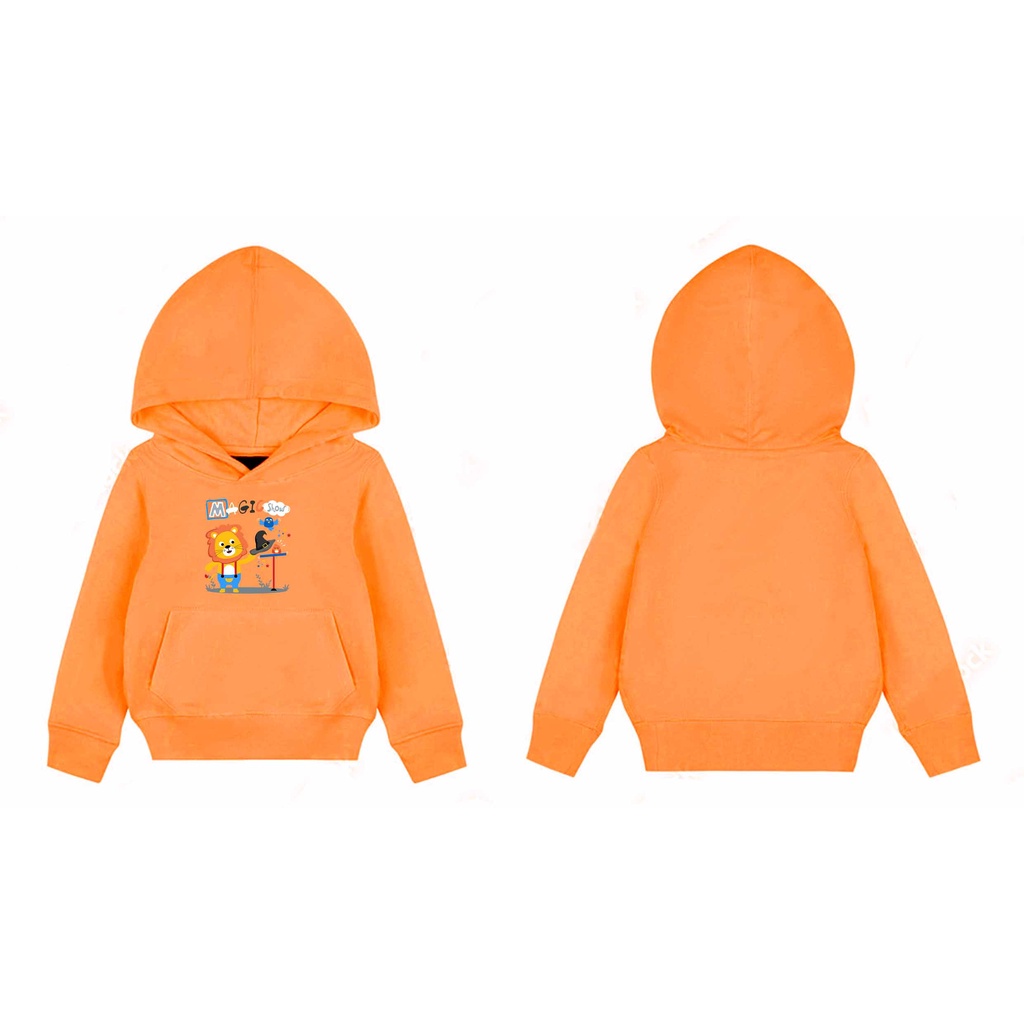 Hoodie Magic Show Sweater Pakaian Fleece Anak M -XL