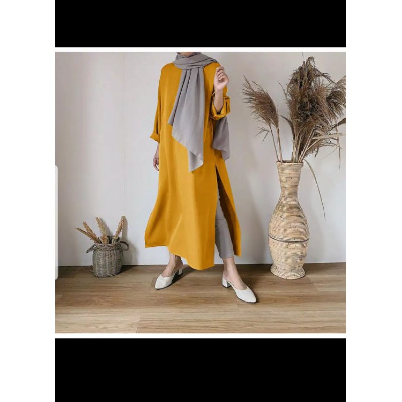 Long tunik/ atasan muslim remaja