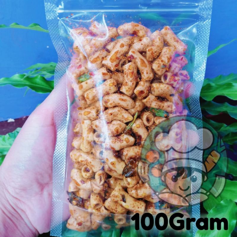 

cemilan MAKARONI DAUN JERUK PEDAS ORIGINAL 100gram