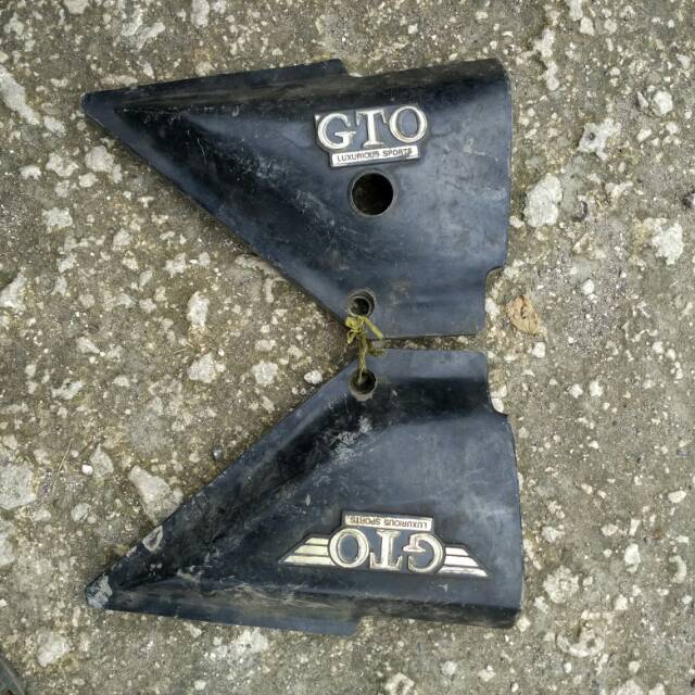 Tutup aki binter GTO lengkap logo binter GTO