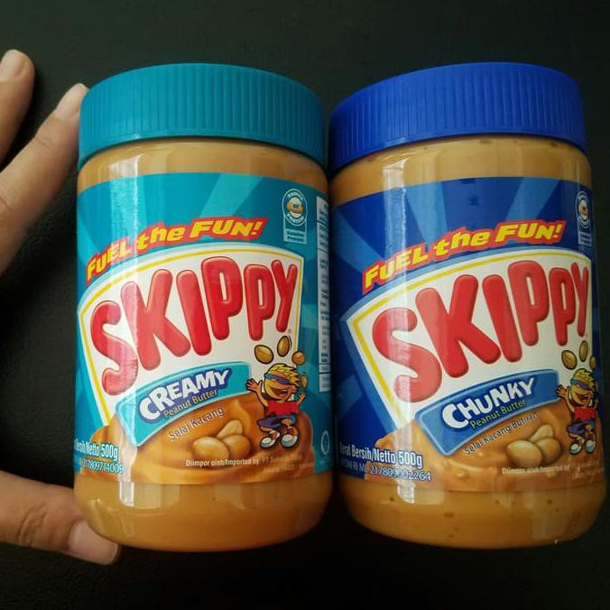 

Bestseller! Skippy Jumbo 500G Peanut Butter Spread Selai Kacang Chunky / Creamy -