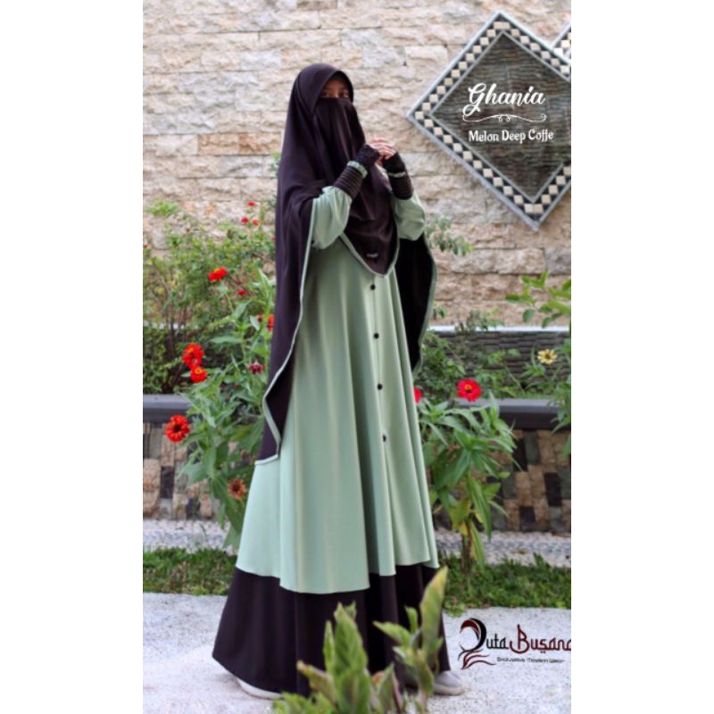 SETELAN GAMIS SYARI GHANIA DUTA BUSANA BALIKPAPAN