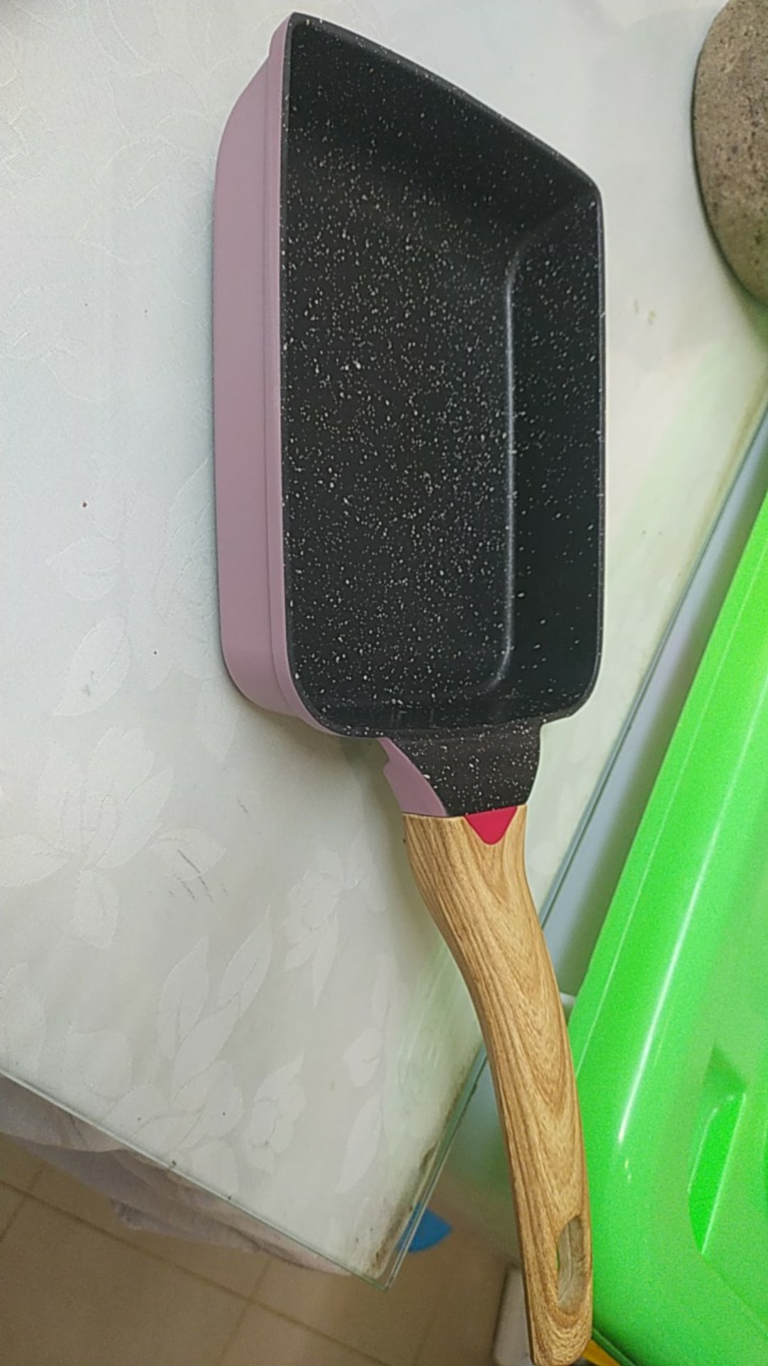 Omlette Pan || Marble Ceramic Pan Wajan Telur Ceramic Omlette Pan Wajan