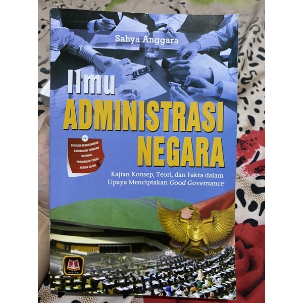 Preloved buku Ilmu Administrasi Negara Sahya Anggara