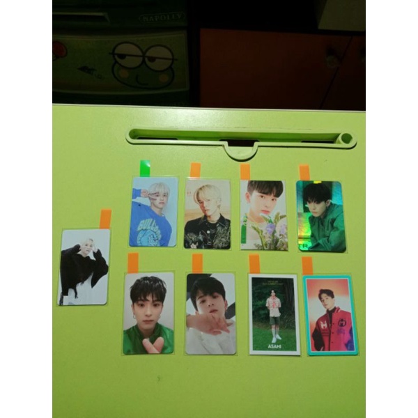 PHOTOCARD ASAHI, PC ASAHI MD TRACE BLOOMING PREMAN KTOWN CONCEPT