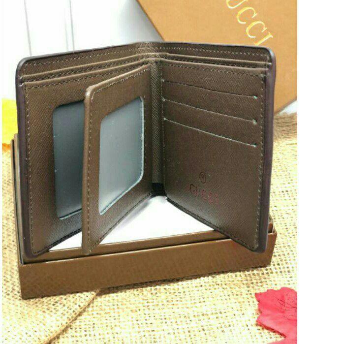 Terbaru DOMPET PRIA GUCCI BILLFOLD ANIMAL TIGER + FREE BOX