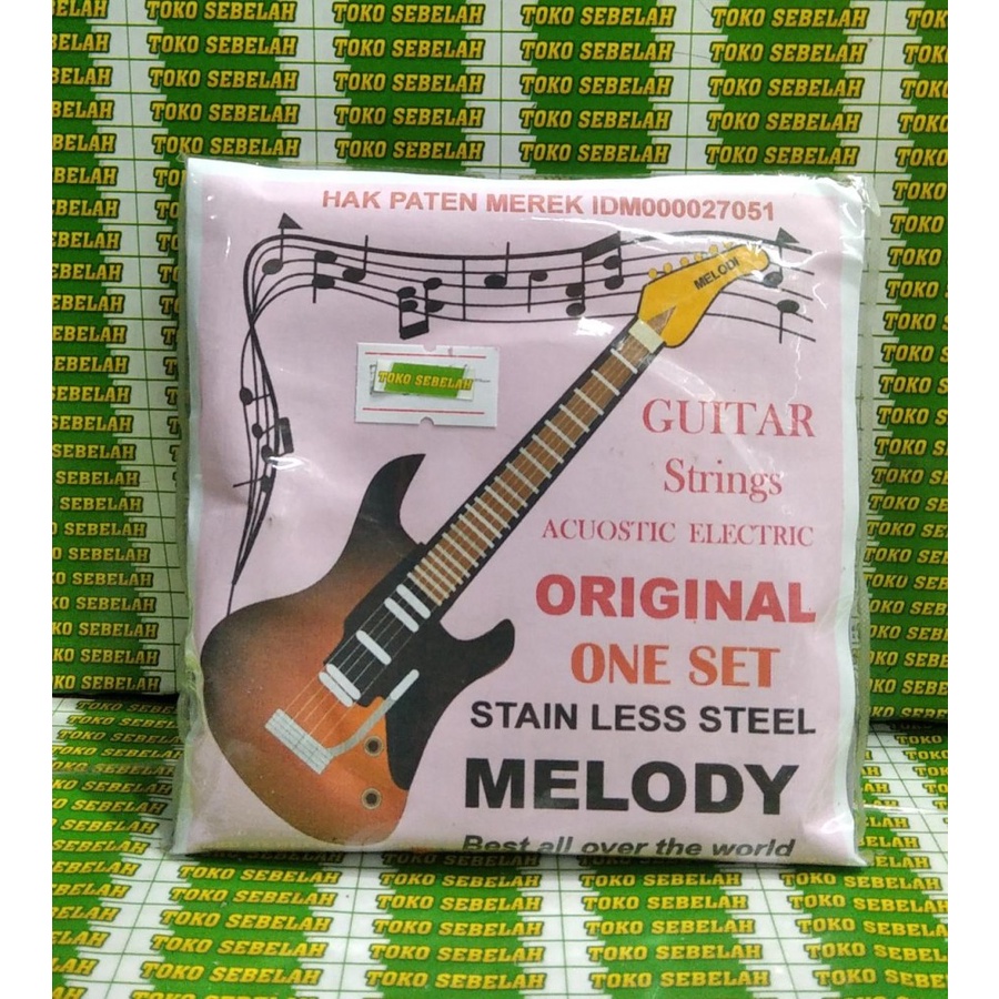 senar gitar akustik original guitar string melody