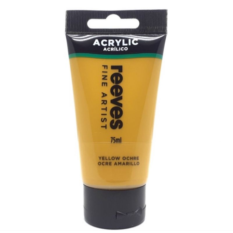 

REEVES ACRYLIC PAINT 75 ML YELLOW OCHRE