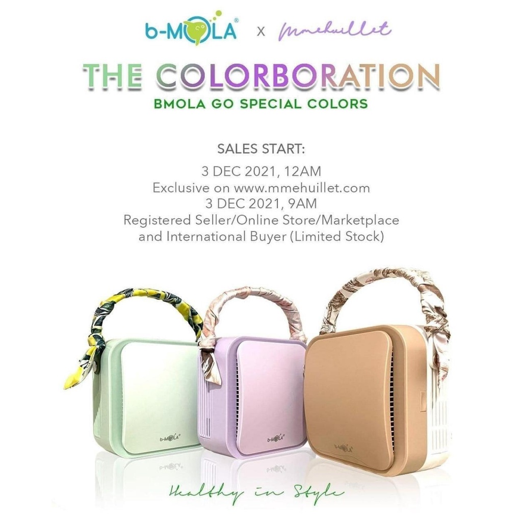 bMOLA GO Air Purifier X Mmehuillet