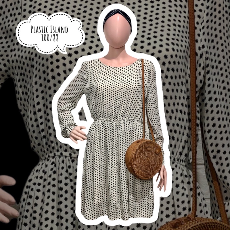 Dress Korean Vintage Premium Edisi 2 | Dress Bohemian | Dress Sabrina-17