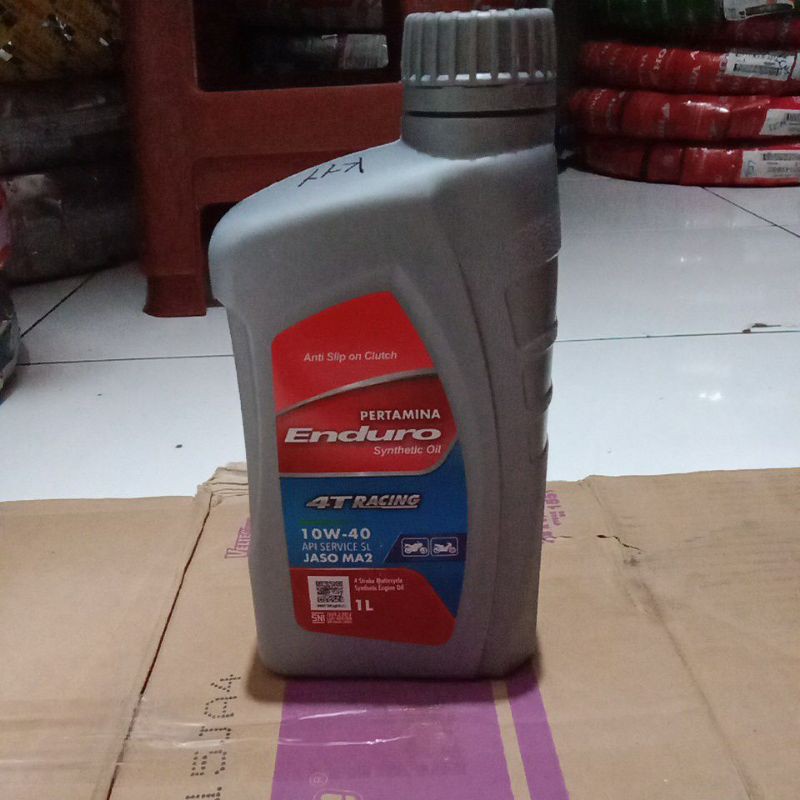 OLI MOTOR PERTAMINA ENDURO RACING 1LITER ASLI PERTAMINA