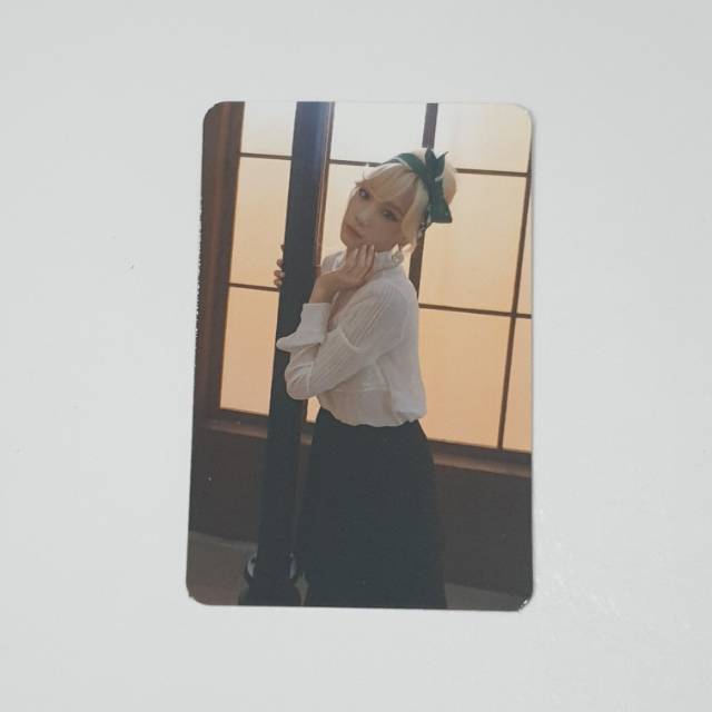 Girls generation taeyeon you think album photocard