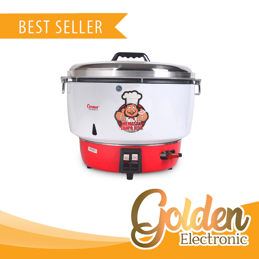 Cosmos Gas Rice Cooker CRJ-3020G 20 Liter CRJ-3020 G